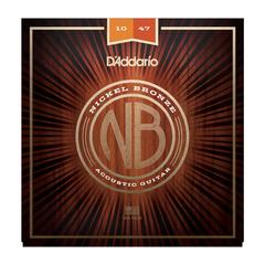 D'ADDARIO NB1047 10-47 струны для акустической гитары