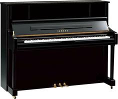 YAMAHA U1J PE пианино 121см., цвет PE - черный, полированное, с банкеткой
