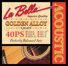 LABELLA 40PS 12-52 струны для акустической гитары