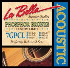 LABELLA 7GPCL 11-52 струны для акустической гитары