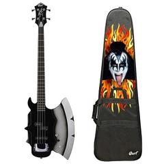 Cort GS-AXE-2 BK W_BAG бас гитара с чехлом