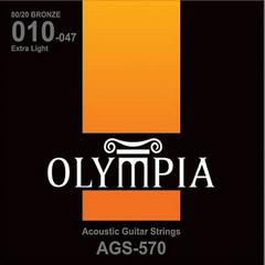 OLYMPIA AGS570 струны для  акустической  гитары 10-47