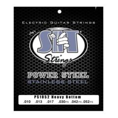 SIT PS1052 Powersteel Stainless Steel Heavy Bottom, Струны для электрогитары 10-52