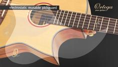 ORTEGA OERP Защитная накладка для акустической гитары, прозрачная, съемная