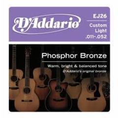 D'Addario EJ-26 11-52 струны для акустической гитары