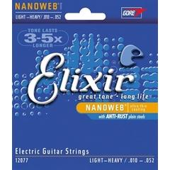 ELIXIR 12077 10-52 NanoWeb струны для электрогитары