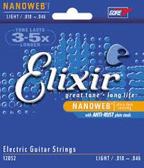 ELIXIR 12052 10-46 NanoWeb  струны для электрогитары