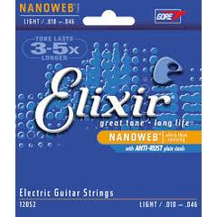 ELIXIR 12052 10-46 NanoWeb  струны для электрогитары