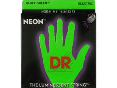 DR NPE-9 Neon струны для электрогитары 9-42
