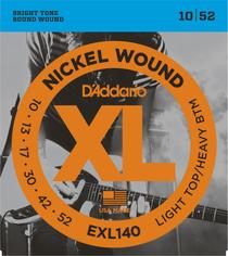 D'ADDARIO EXL-140 XL 10-52 струны для  электрогитары