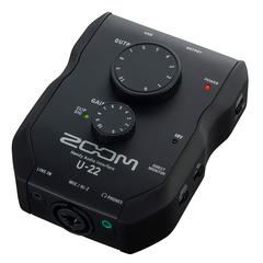 Zoom U-22 ручной аудиоинтерфейс