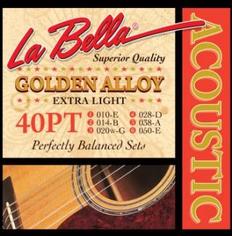 LABELLA 40PT 10-50 Extra Light струны для акустической гитары