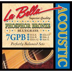 LABELLA 7GPB Bluegrass 12-56 струны для акустической гитары