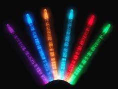 FOIX FDSL-5A Барабанные палочки светящиеся, акрил