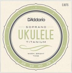 D'ADDARIO EJ87S струны для укулеле сопрано