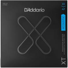 D'ADDARIO XTAPB1047-12 XT струны для 12-стр. гитары