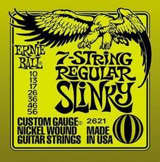 ERNIE BALL 2621 10-56 струны для 7-струнной электрогитары