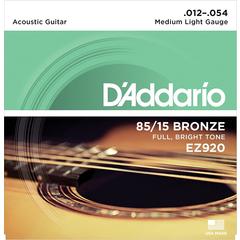 D'ADDARIO EZ-920 12-54 струны для акустической гитары
