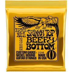 Ernie Ball 2216 струны для эл.гитары Nickel Wound Skinny Top Beefy Bottom Slinky (10-13-17-32-44-54)