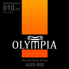 OLYMPIA AGS800 струны для  акустической  гитары 10-47
