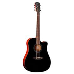 KEPMA EDCE K10 Black Matt трансакустическая гитара, цвет черный матовый