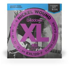 D'ADDARIO EXL120-7  струны для 7-струнной электрогитары