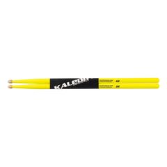 Kaledin Drumsticks 7KLHBYL5A Yellow 5A Барабанные палочки флуоресцентные желтые