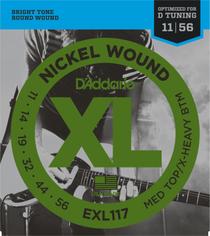 D'ADDARIO EXL-117 струны для электрогитар 11-56