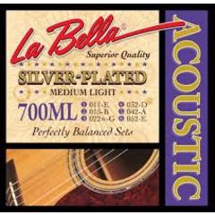LABELLA 700ML 11-52 струны для акустической гитары