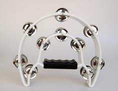 Fleet FLT-TW20 тамбурин на ручке полумесяц 20 пар бубенцов