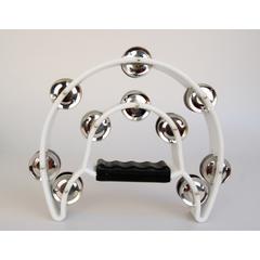 Fleet FLT-TW20 тамбурин на ручке полумесяц 20 пар бубенцов