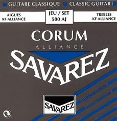 SAVAREZ 500AJ Corum Alliance Blue high tension струны для классической гитары