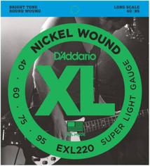 D'ADDARIO EXL-220 струны для бас-гитары 40-95