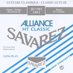 SAVAREZ 540J Alliance HT Classic Blue струны для классической гитары, сильное натяжение