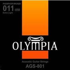 OLYMPIA AGS801 струны для  акустической  гитары 11-50