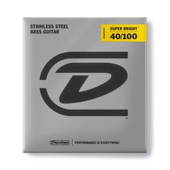 DUNLOP DBSBN40100 Super Bright Nickel струны для бас гитары 40-100