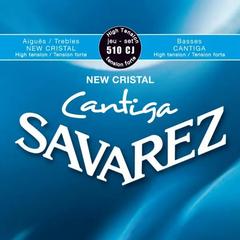 SAVAREZ 510CJ New Cristal Cantiga Blue струны для классической гитары сильного натяжения