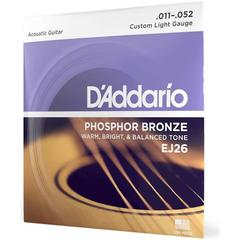 D'Addario EJ-26 11-52 струны для акустической гитары
